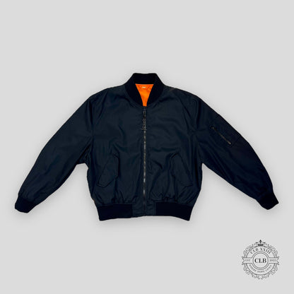 Louis Vuitton Reversible Bomber Jacket in Black / Orange