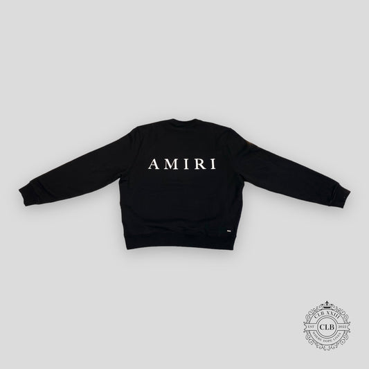 Amiri Ma Core Logo Crewneck in Black