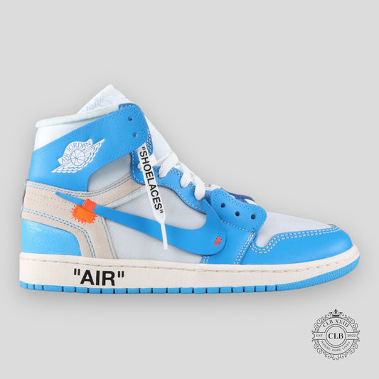 AIR JORDAN 1 RETRO HIGH OG X OFF WHITE "UNIVERSITY BLUE"