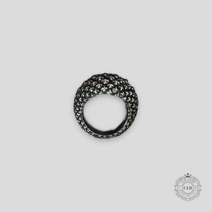 CHROME HEARTS MINI CROSS BALL RING
