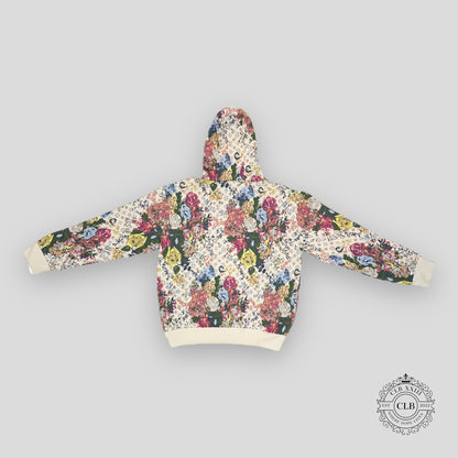 LOUIS VUITTON FLOWER GRAPHIC HOODIE - MULTICOLOR