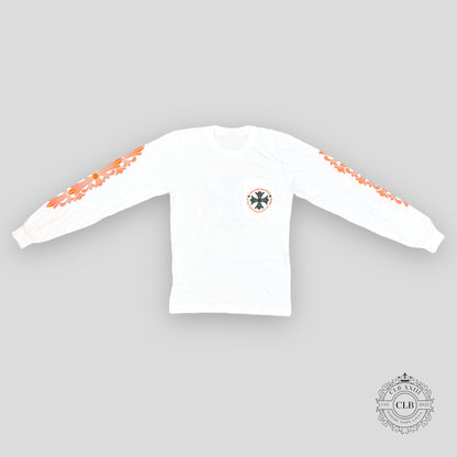 Chrome Hearts Art Basel Exclusive Long Sleeve T-Shirt in White