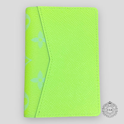 LOUIS VUITTON POCKET ORGANIZER - NEON YELLOW