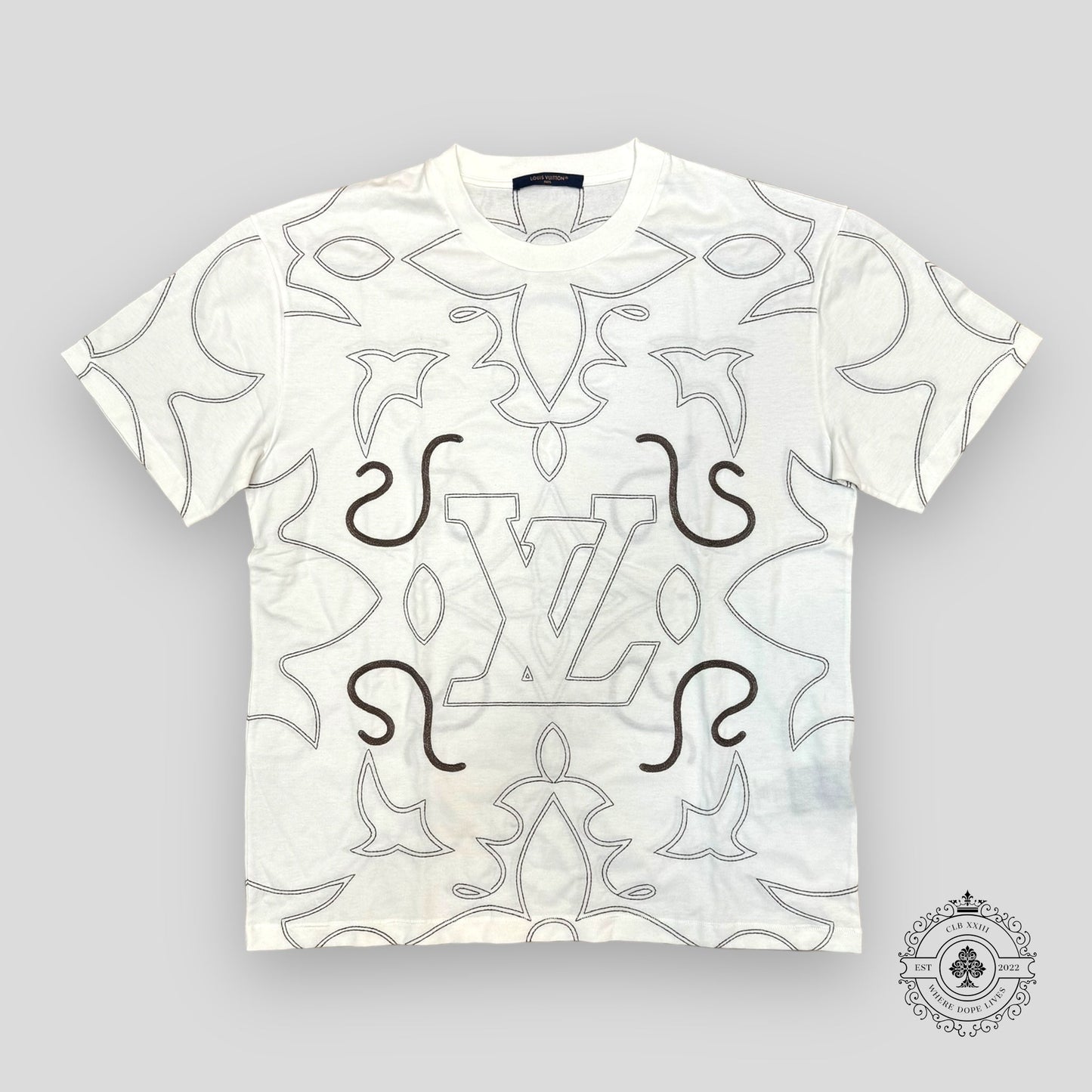 Louis Vuitton Embroidered Cotton Shirt