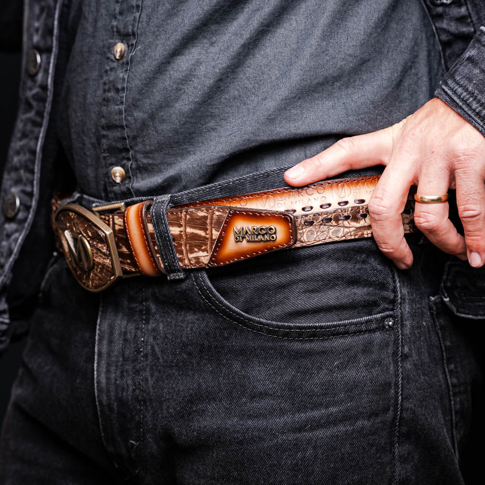 Montana Belt Stone Brown