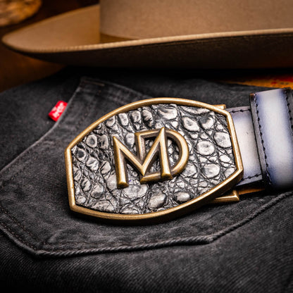 Texas Belt Stone Gray